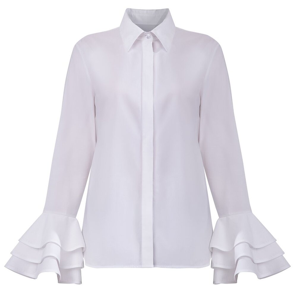 Jennifer Ritz Alessia Blouse - White